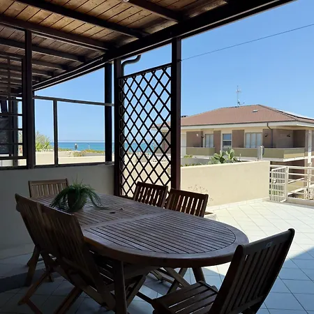 Διαμέρισμα F013 - Fano, Bilocale Con Grande Terrazza Vista Mare *